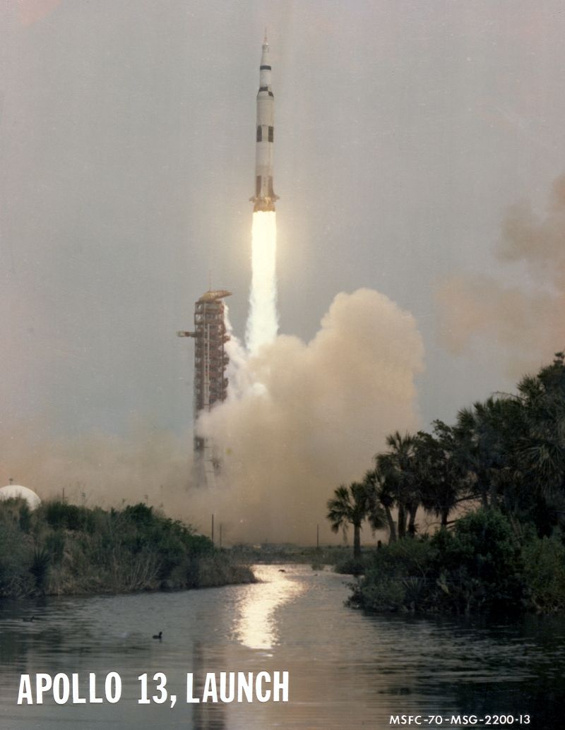 Apollo 13 launch