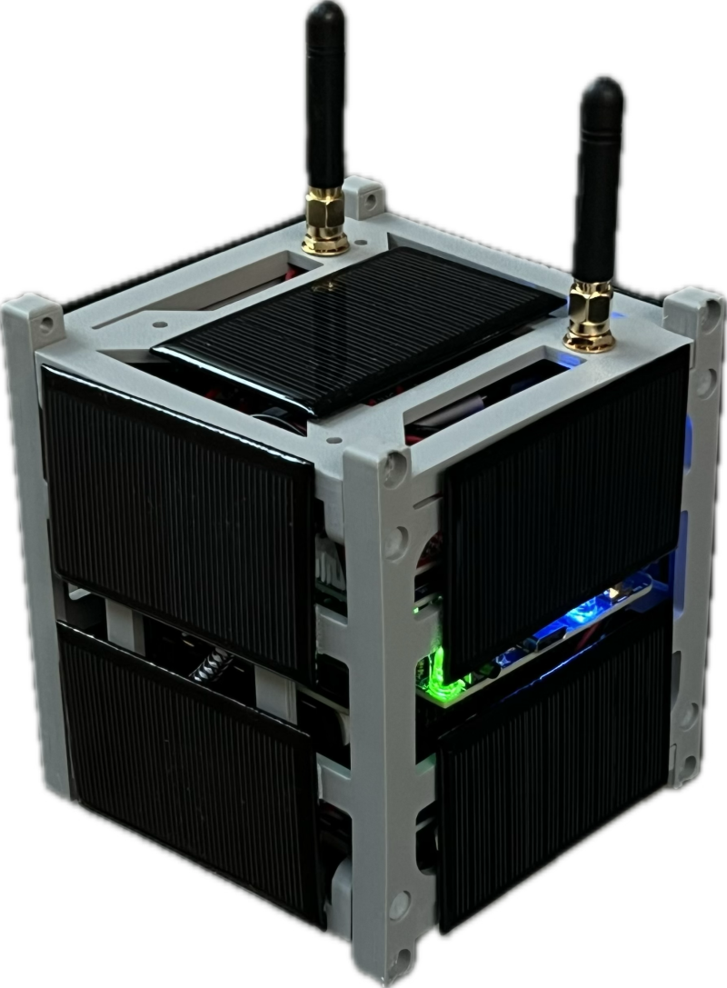 Assembled CubeSatSim